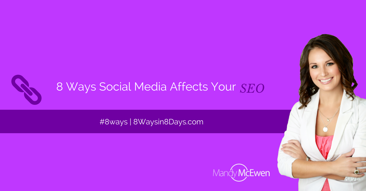 social media affects seo Mandy McEwen