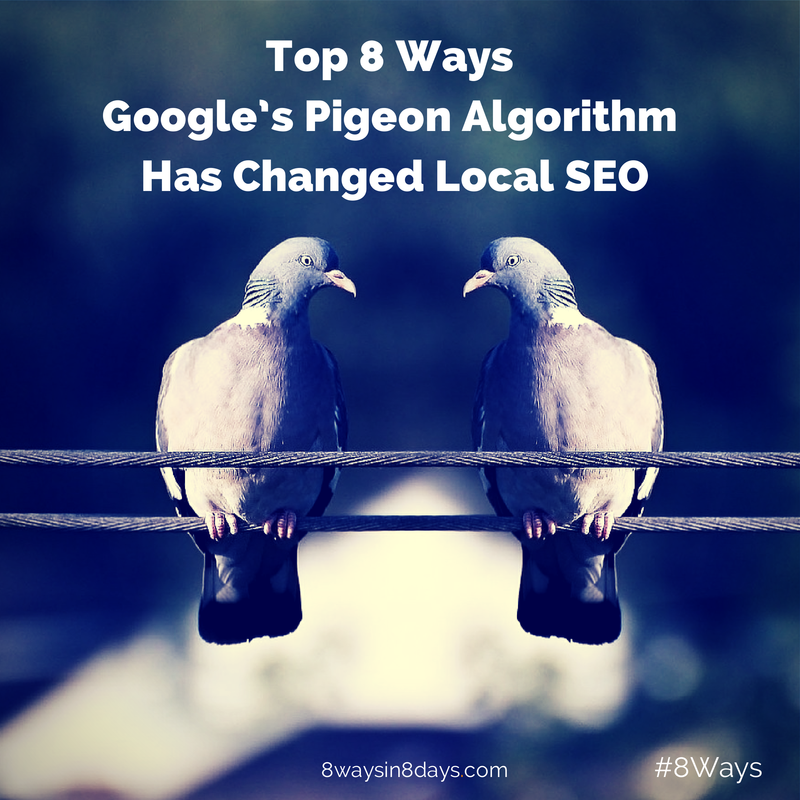 Googles Pigeon Algorithm Local SEO Changes