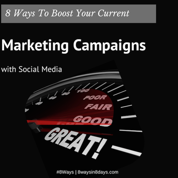 boost marketing campaigns with social media