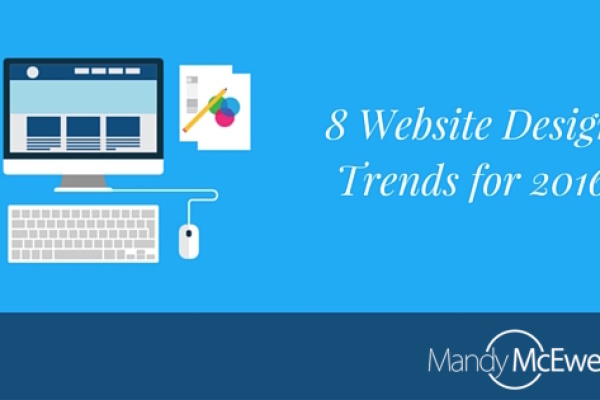 8 website design trends for 2016