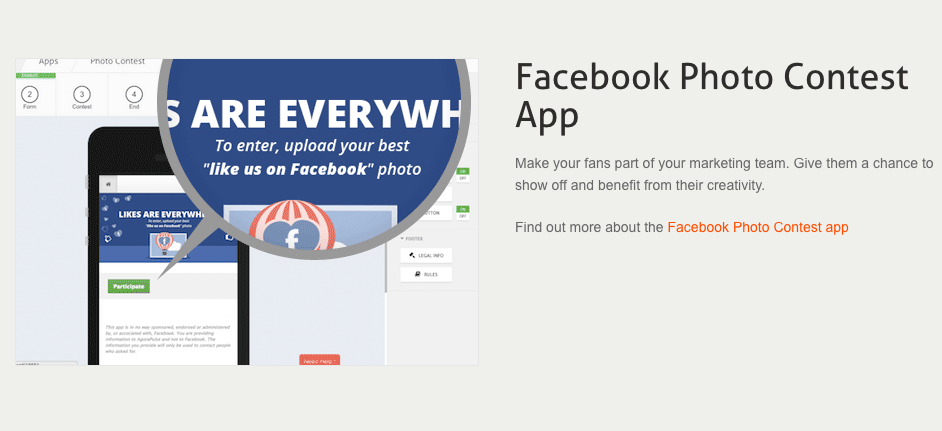 facebook photo contest app agorapulse