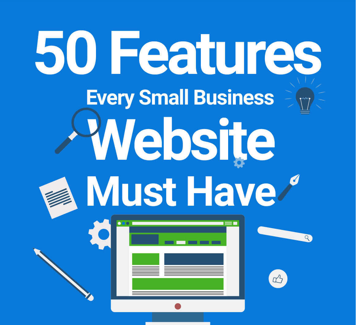 [Infographic] 50 Features Every Successful Small Business Website Must Have
