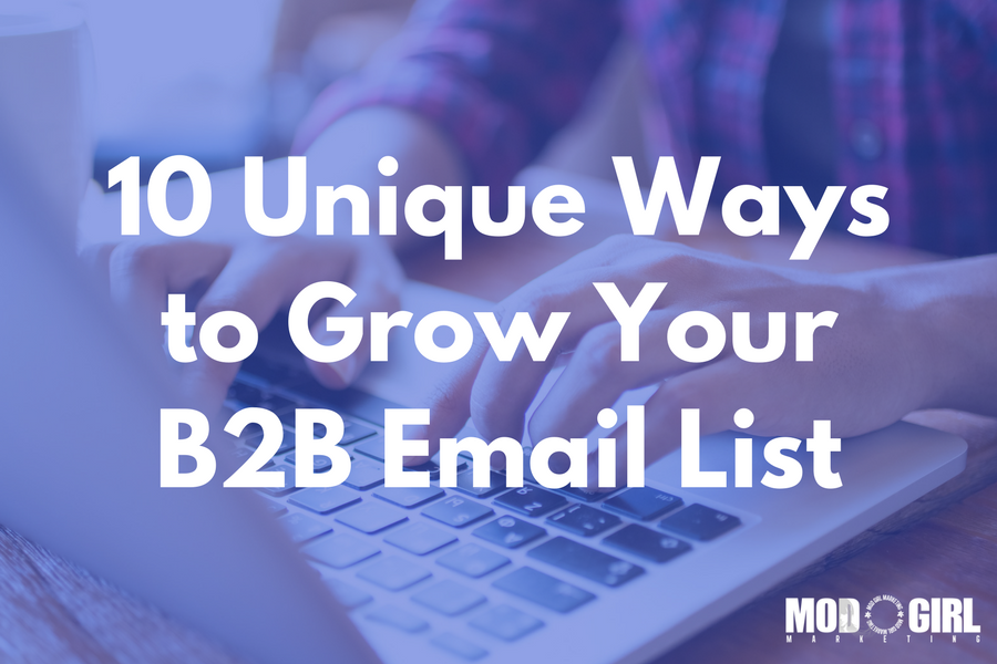 b2b email marketing lists