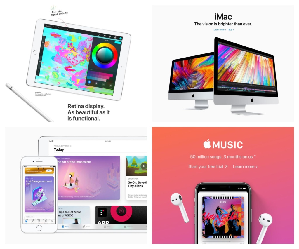 Web design trends in 2019 apple
